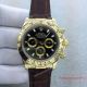2017 All Gold Replica Rolex Daytona Watch Gold Dial Brown Leather (3)_th.jpg